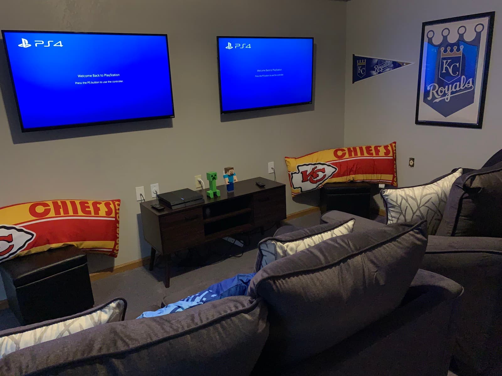 The gaming room at House of Compassion