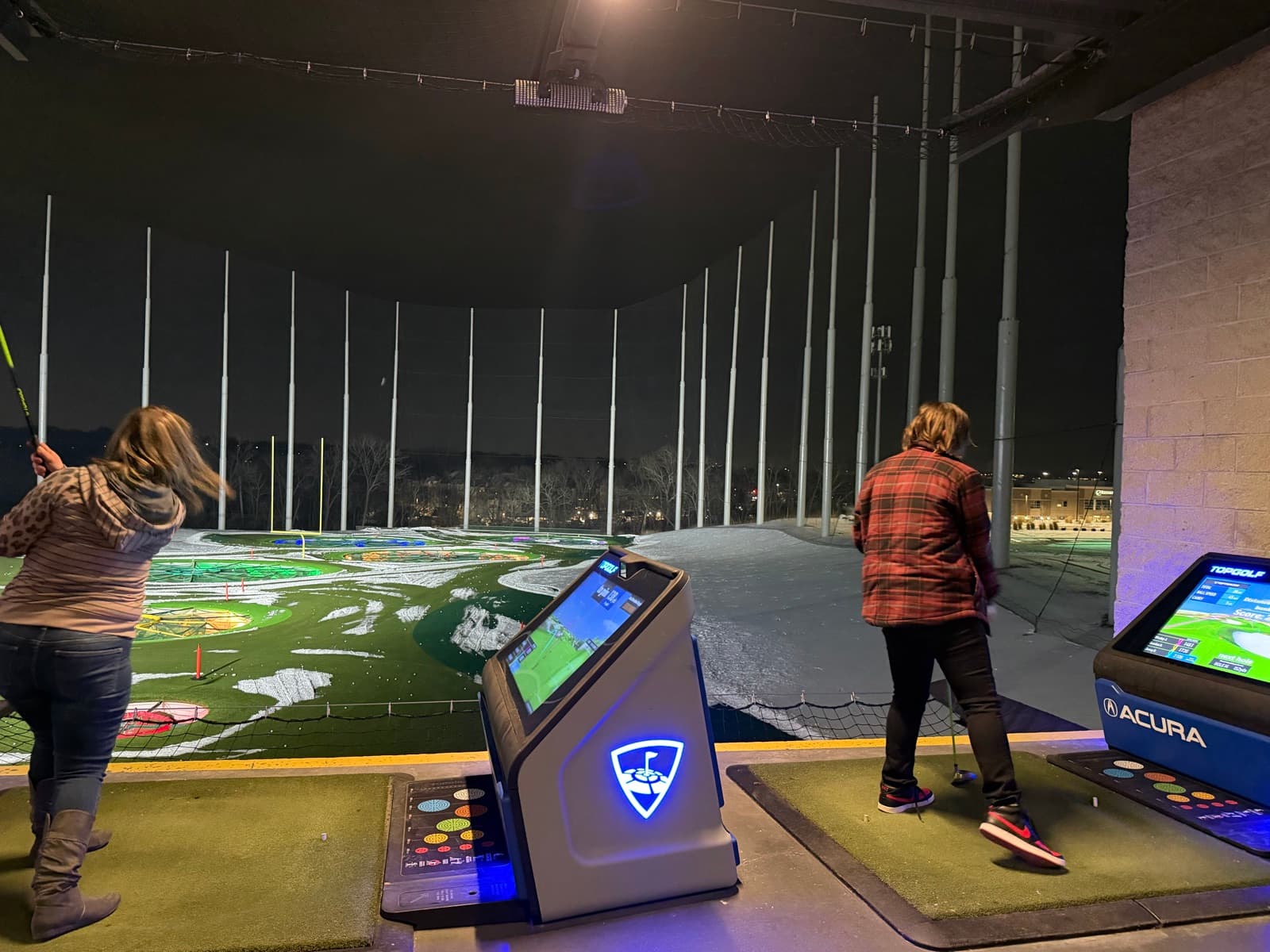 Residents out for a night at Topgolf